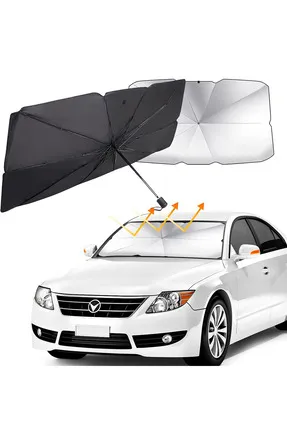 Mercedes CLA, Audi A5, BMW 4 Serisi, VW Arteon, Toyota Camry Uyumlu Oto Şemsiye