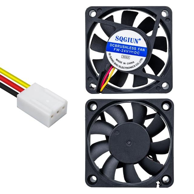 IC-216A Fırçasız DC Fan 60X60X15mm 24 Volt 3 Pin (Seri 1)