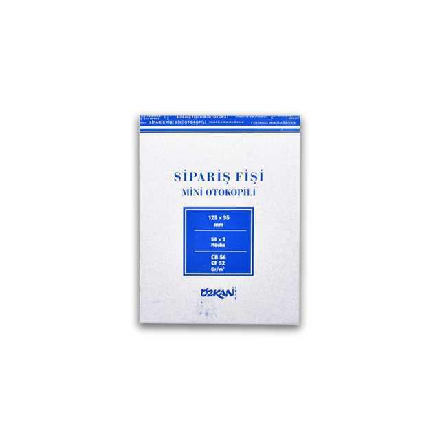 1447 Mini Sipariş Fişi Otokopili 2X50
