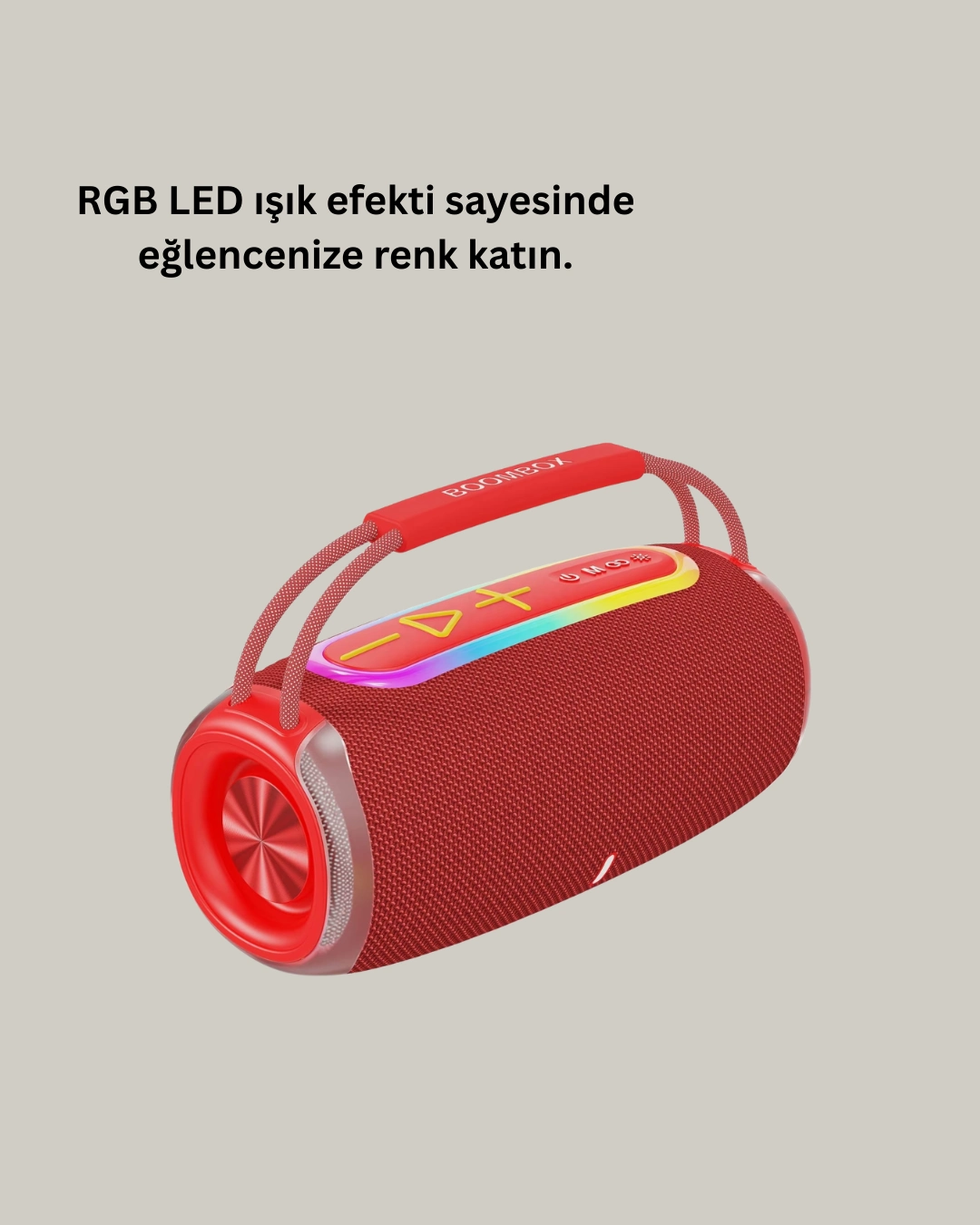 Taşınabilir Bluetooth Hoparlör 20W IPX6 Suya Dayanıklı