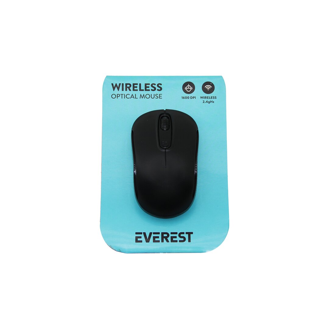 Everest SM-804 Wireless - Kablosuz 1600DPI Usb Optical Mouse Vakum Ambalaj