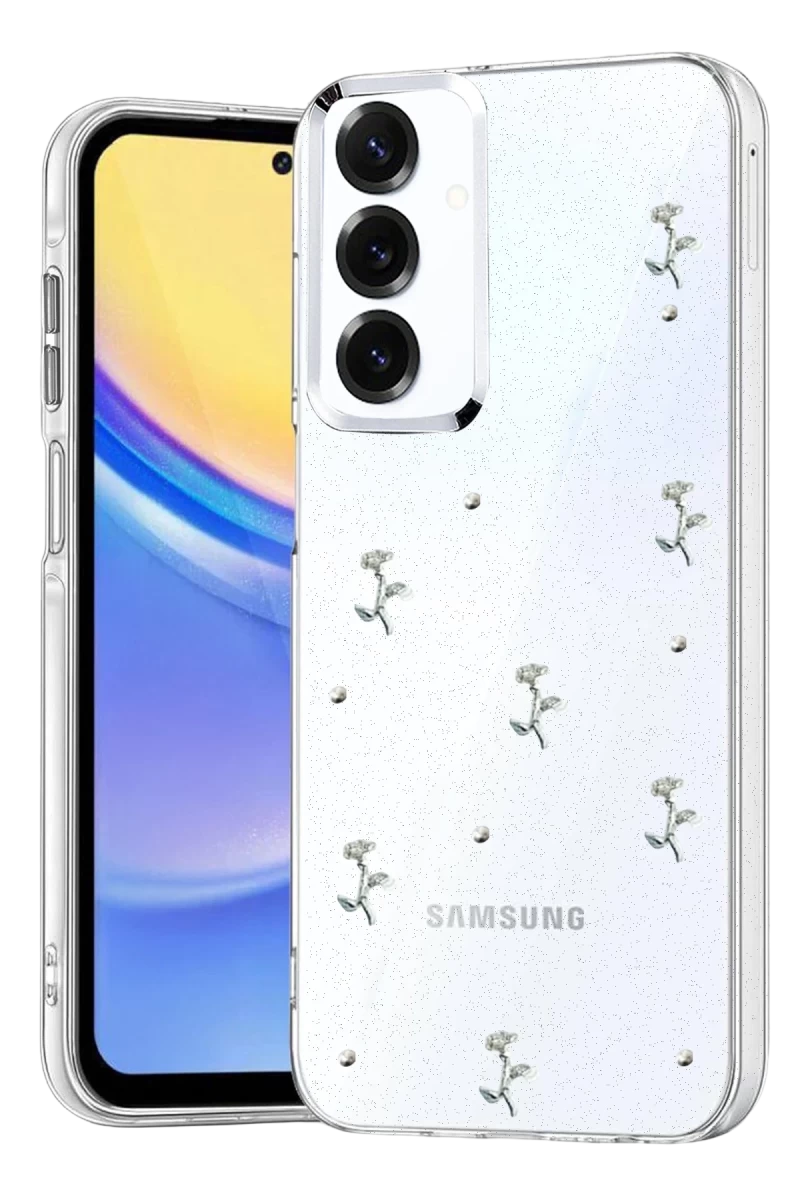 Samsung Galaxy A34 5G Uyumlu Fiyonk Desenli Kapak - Desen 4