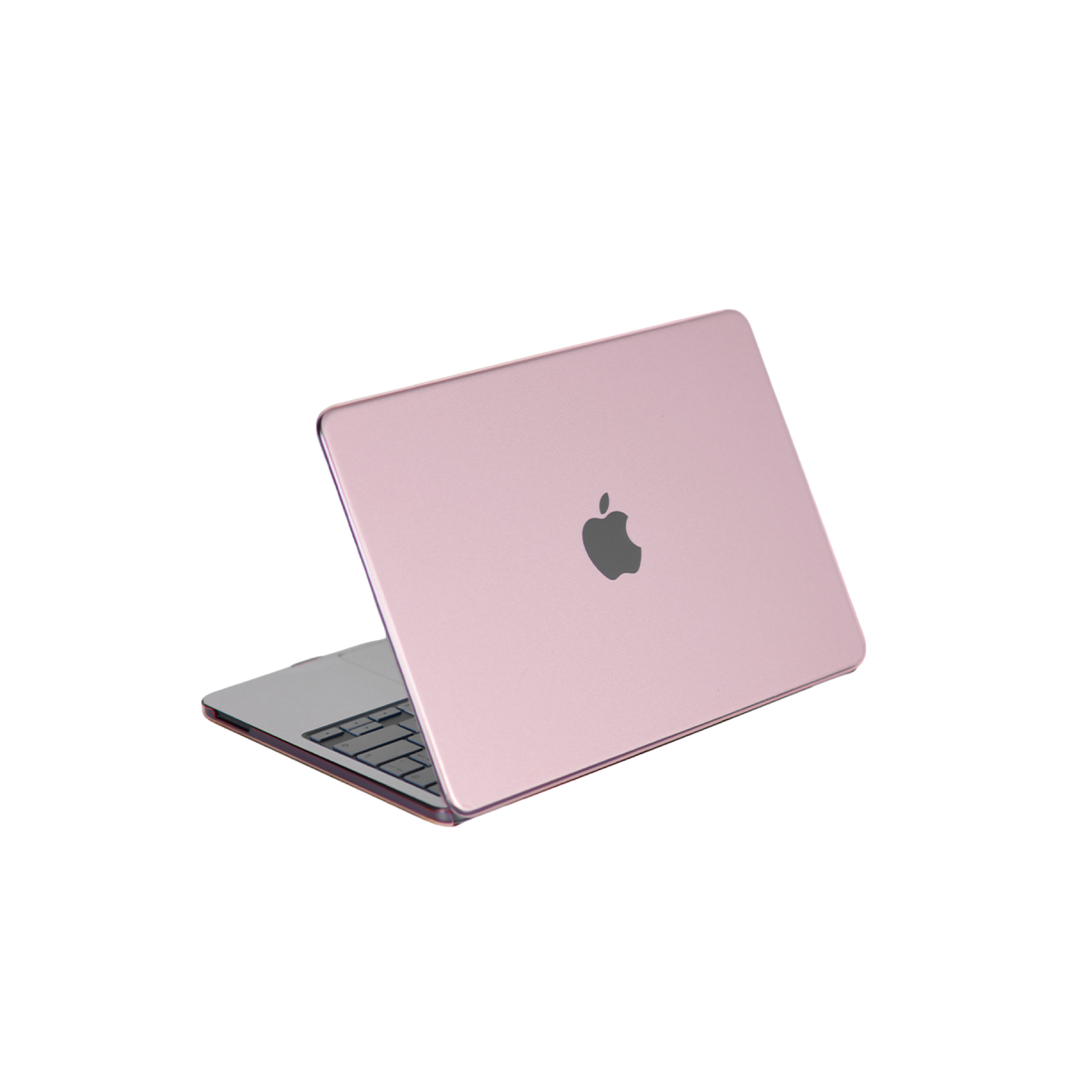 Apple MacBook Neo Şeffaf Macbook Kapak - Pembe