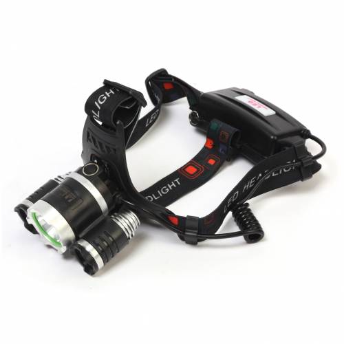 BR-5000 T6 5000 LM 3xCree XML-T6+2R5 LED Kafa Feneri