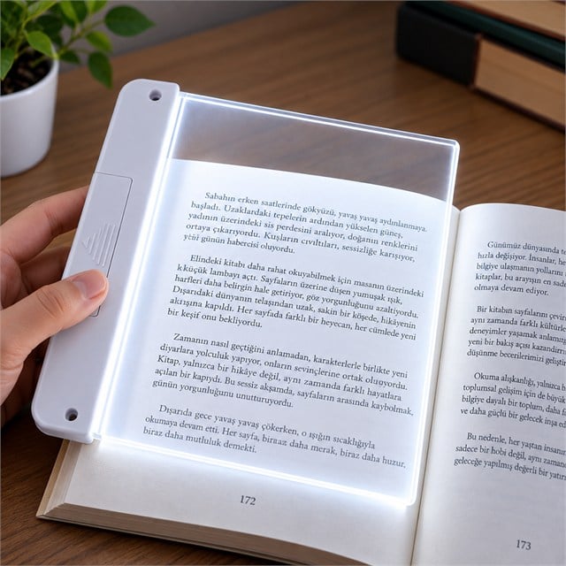 SN-37712 Ledli Kitap Okuma Işığı