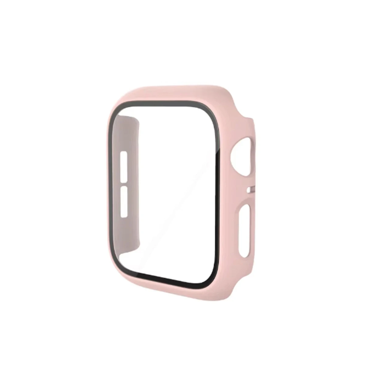 Apple Watch 40mm Camlı Kasa Ekran Koruyucu - Pembe