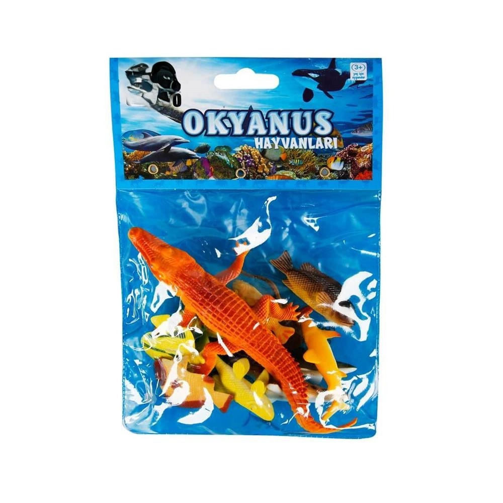 Eğlenceli Okyanus Hayvanları 10'lu Oyun Seti