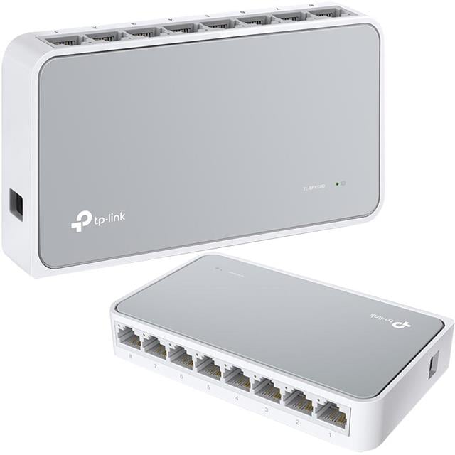 TP-Link TL-SF1008D 8-Portlu 10/100Mbps Masaüstü Switch
