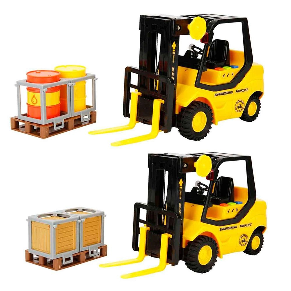 Eğlenceli Sesli Işıklı Forklift 24 cm 1 Adet