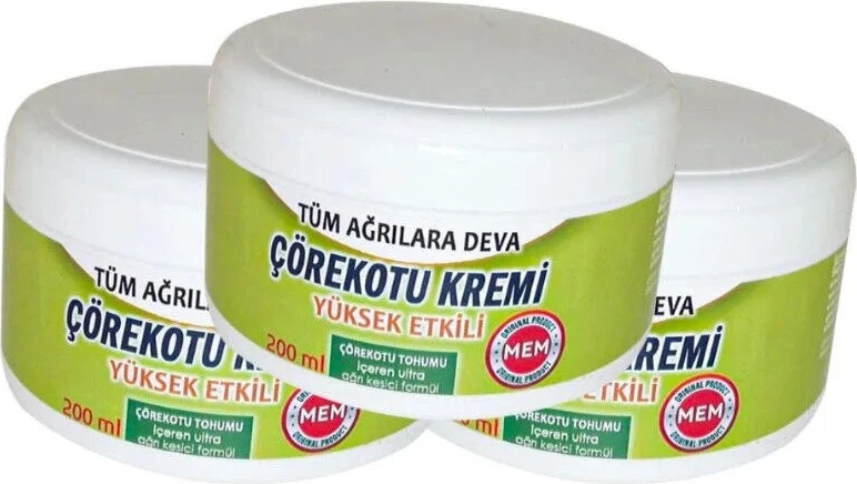 Süper Çörek Otu Kremi Green Box 200 ml - 3 Adet Krem