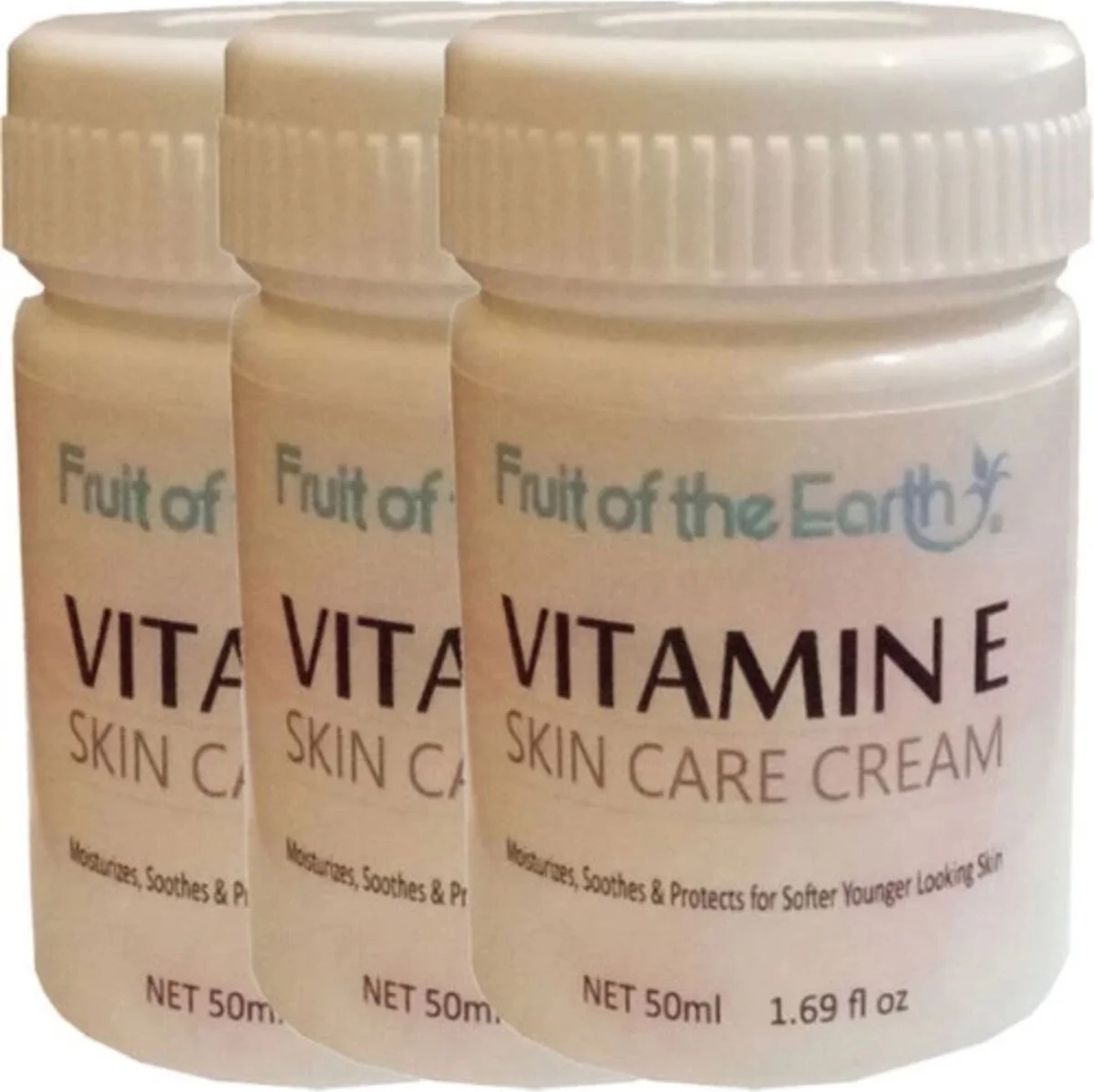 Süper Fruit Of The Earth Skin Care 3 Adet Adet Cream Antiaging Krem 50 ml