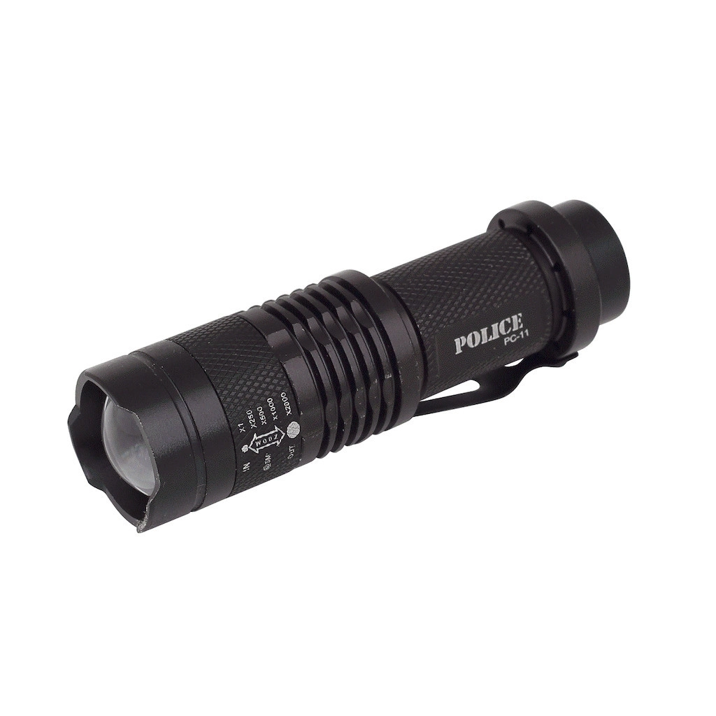 PC-11 Tek Pilli Mini El Feneri Cree Q5 LED Zoomlu