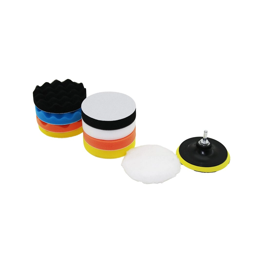 Polisaj Sünger Seti 115 mm 11 Parça Ciltleme ve Parlatma
