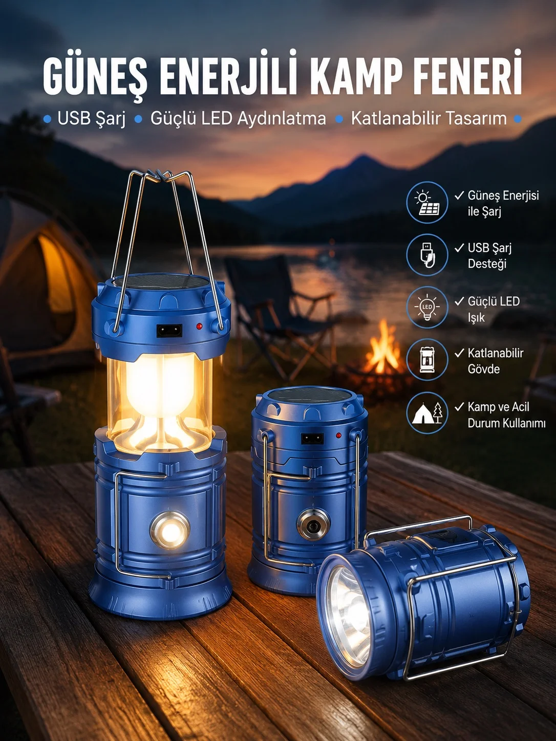 XF5800 Kamp Lambası