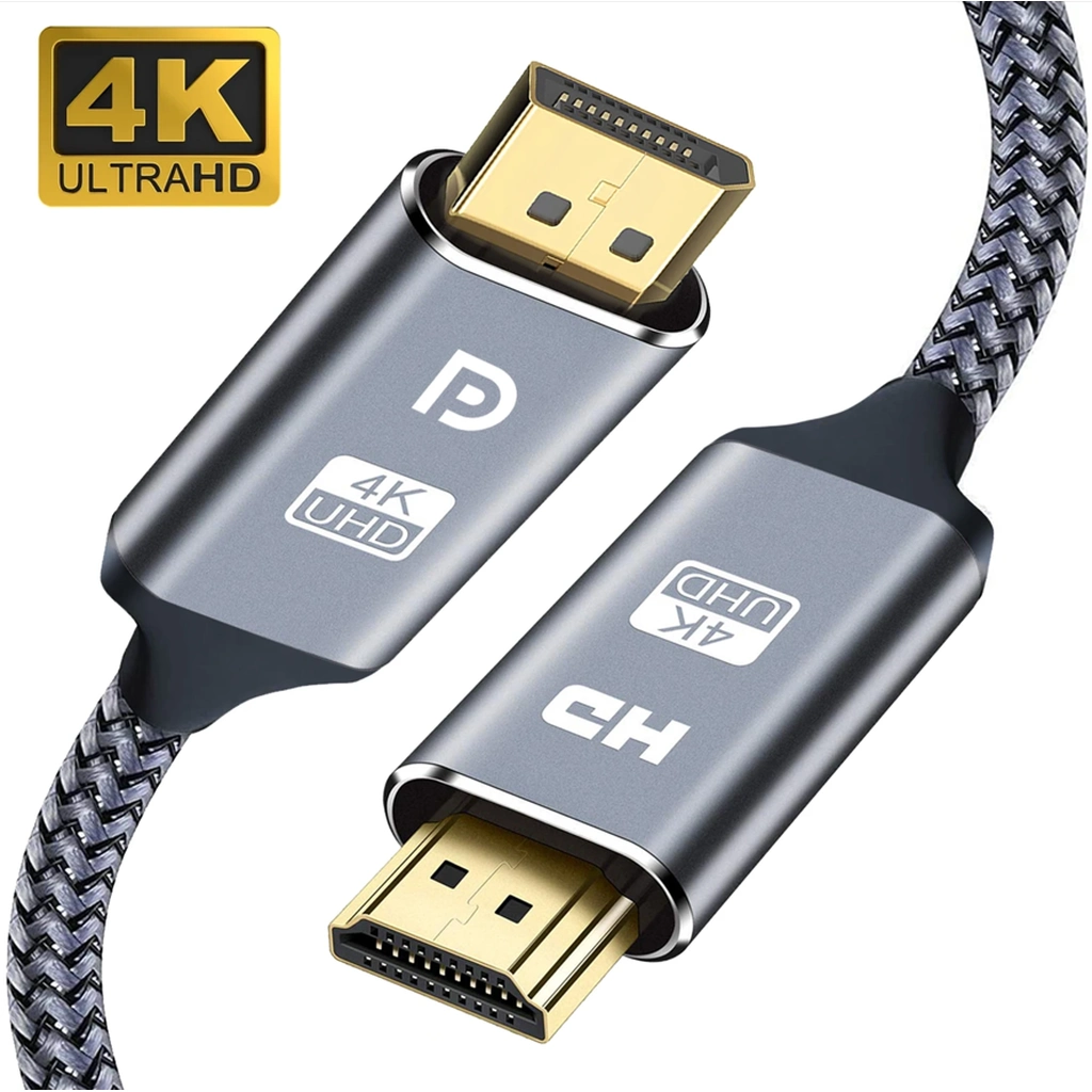 Esnek 4K DP HDMI Kablo 1.8 M Uzunluk