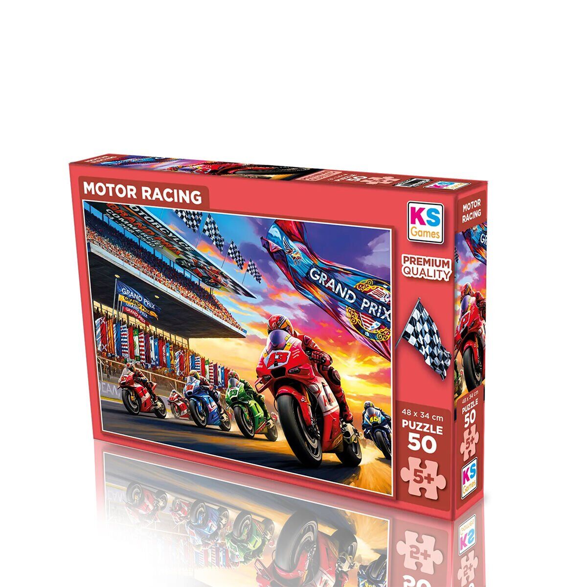 31753 Motor Racing 50 Parça Puzzle