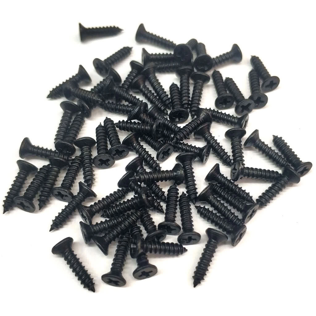 Dayanıklı Siyah Klips Vidası 2,2x9,5 mm 1000 Adet Kutu