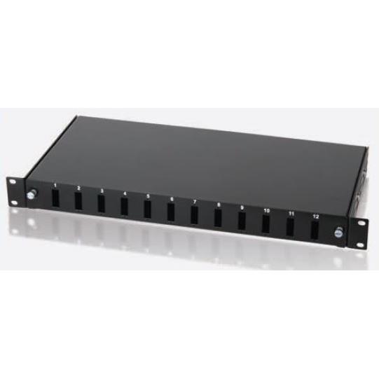 PPR12PSCDX 12 PORT F/O SC DX RAL9005 BOŞ PATCH PANEL(10F-SB1U12PSCDX-REA)