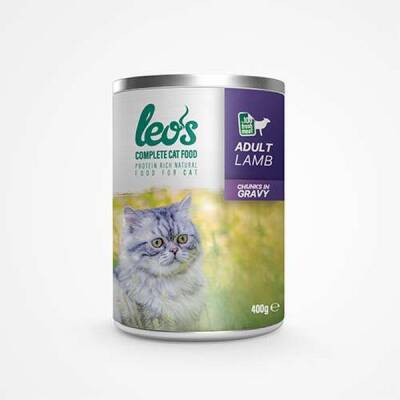 Kuzu Parça Etli Soslu Yetişkin Kedi Konservesi 24 Adet 400 Gr