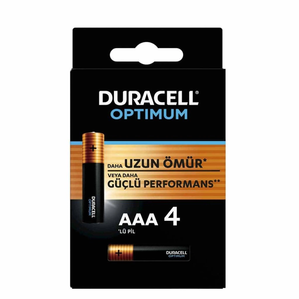 Optimum AAA Kalem Pil 4'lü Set