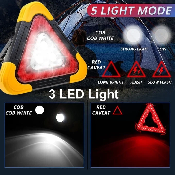 Kompakt Şarjlı COB LED - Taşınabilir