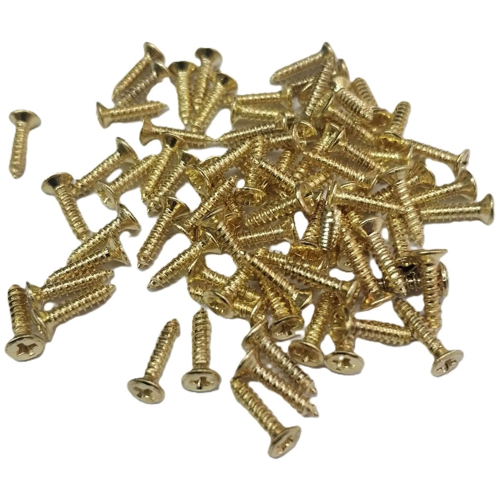 Dayanıklı Sarı Klips Vidası 1000 Adet 2,2x9,5 mm Konik Başlı