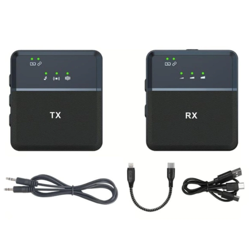 Ergonomik Lightning Type-C Aux Mikrofon - 1 Adet