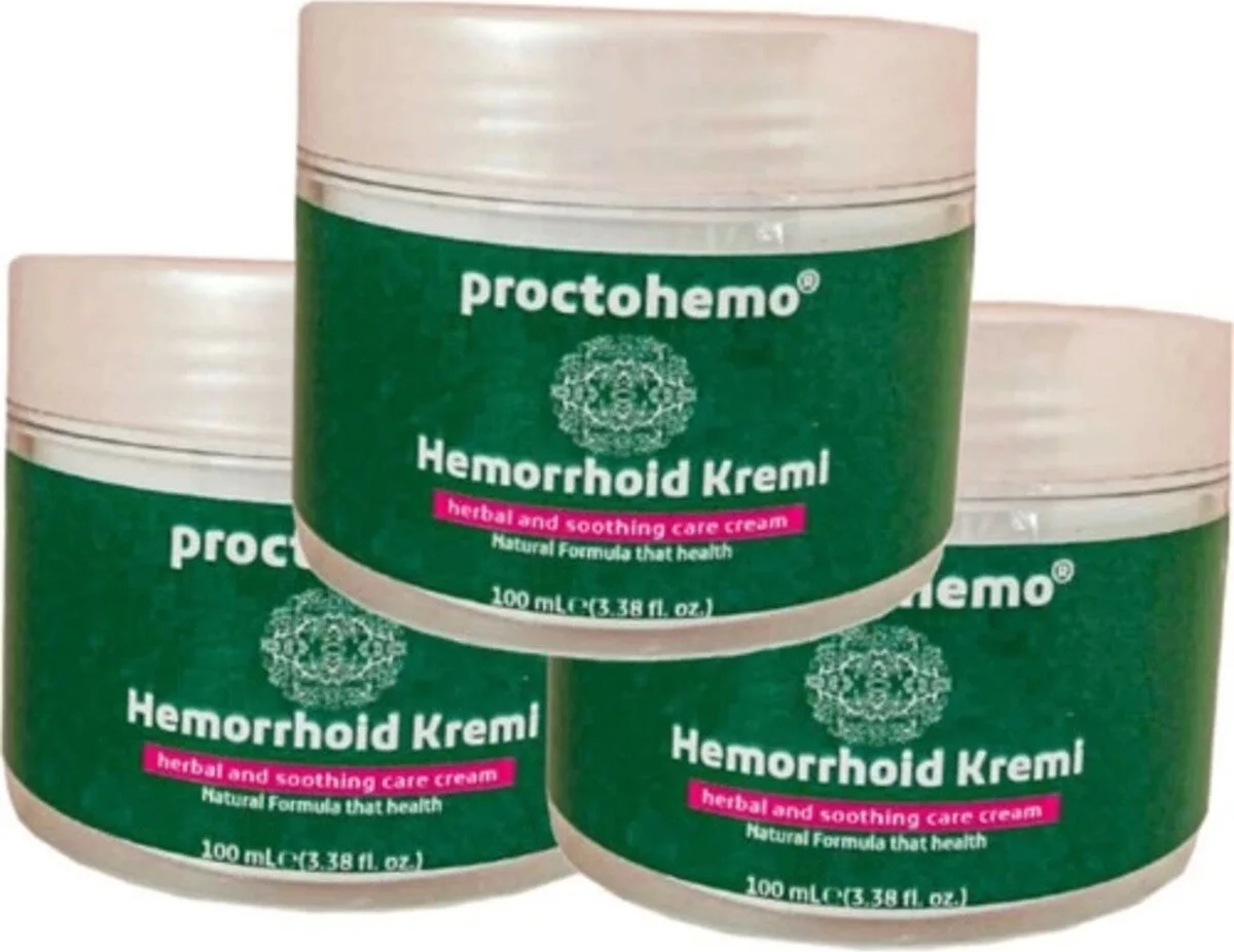 Proctohemo Bakım KREMI150 ml 3 Adet