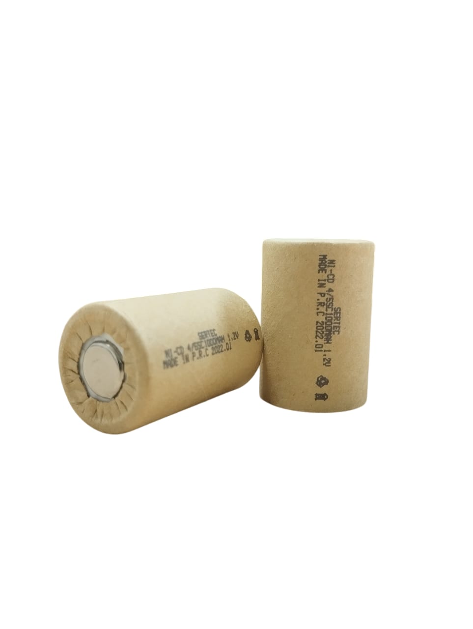 1.2V Ni-Cd 4/5 SC 1000 Mah Kağıt Şarjlı Pil 3C (Başsız/Flat Head)