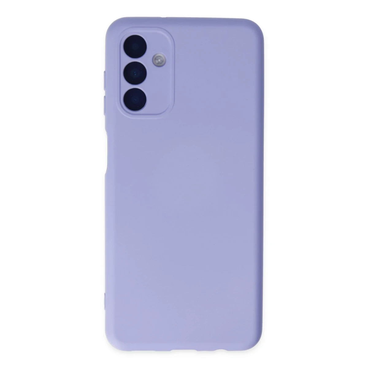 Samsung Galaxy A04S Kılıf Nano içi Kadife Silikon - Lila