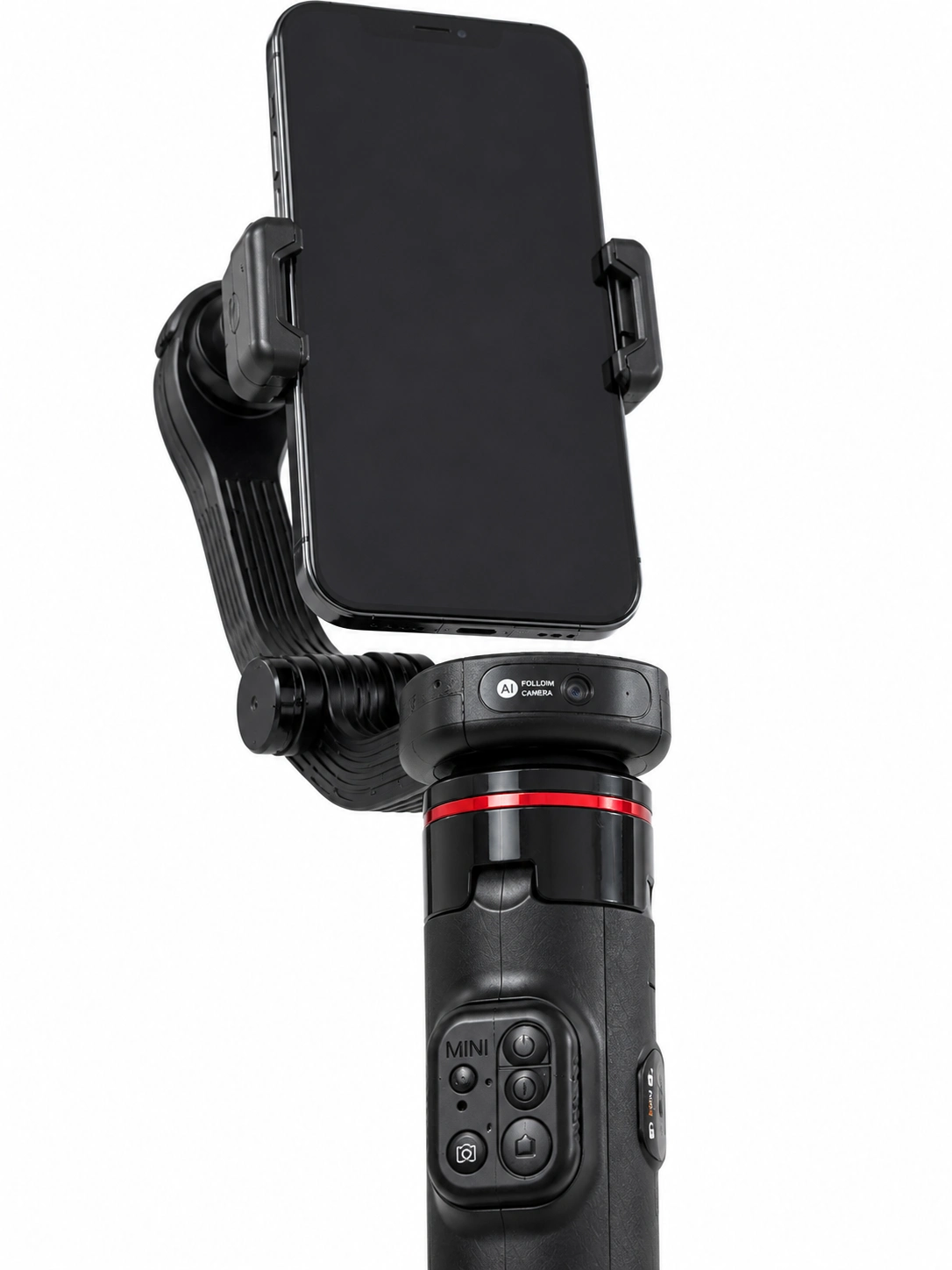 Gelişmiş AI Yüz Takipli Gimbal Selfie Stick 360° Uzayabilir Bluetooth Kumandalı