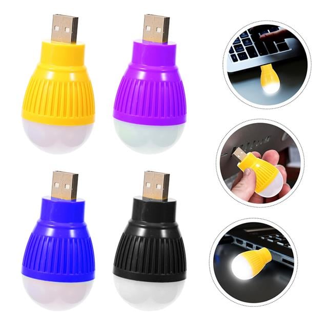 PM-34389 USB Beyaz Gece Lambası Mini Ampul Aydınlatma