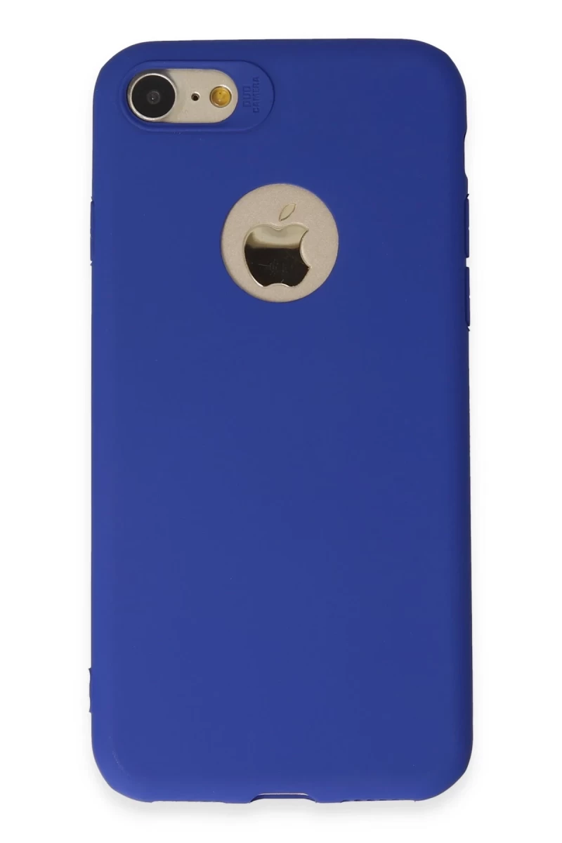 Apple iPhone 7 Uyumlu Kılıf First Silikon - Lacivert