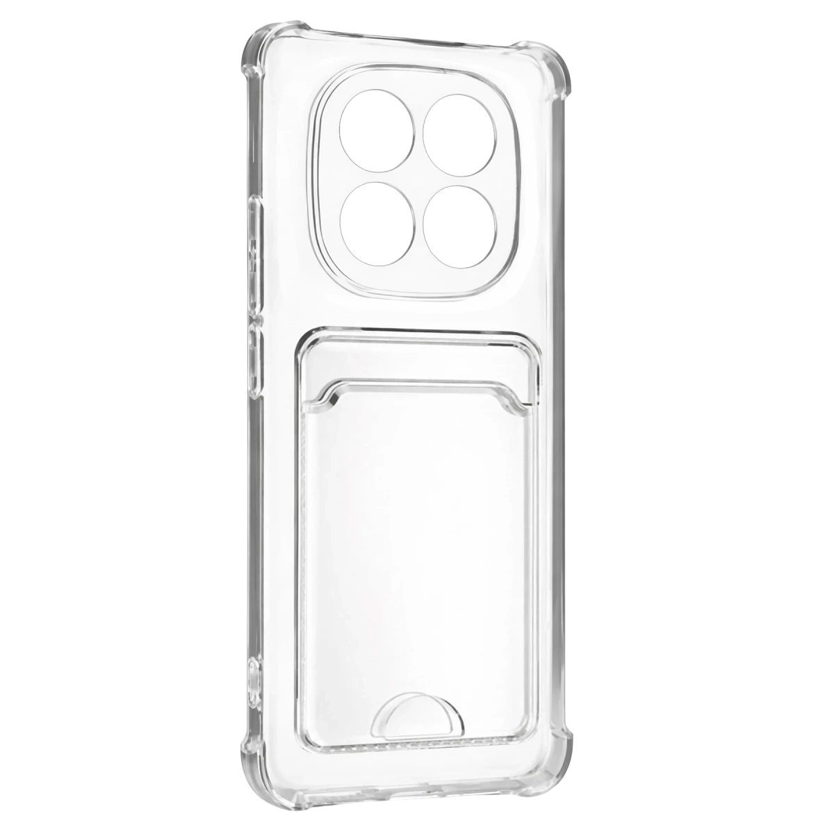 Xiaomi Redmi Note 15 Pro 5G Kart Şeffaf Silikon - Şeffaf
