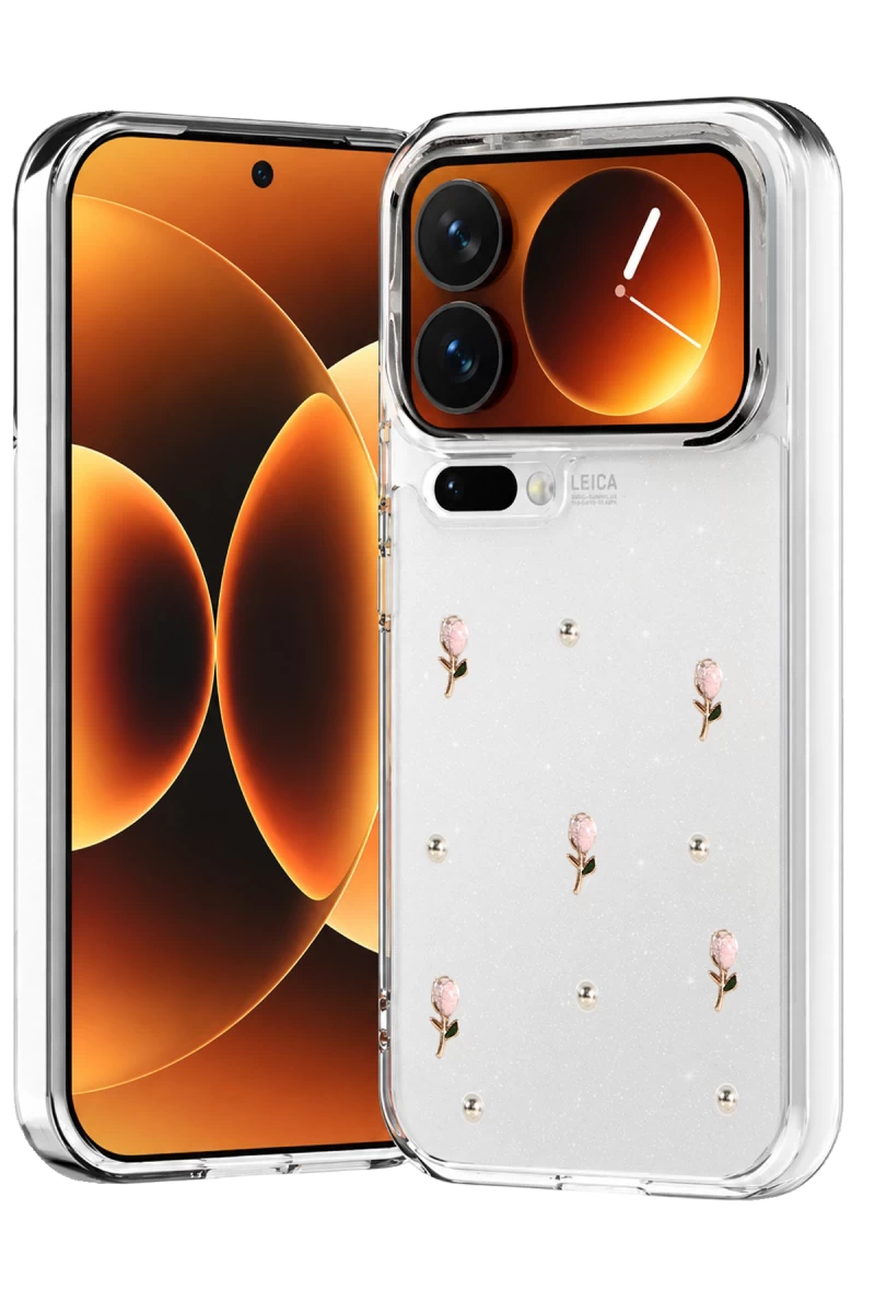 Xiaomi Mi 17 Pro Max Uyumlu Fiyonk Desenli Kapak - Desen 6