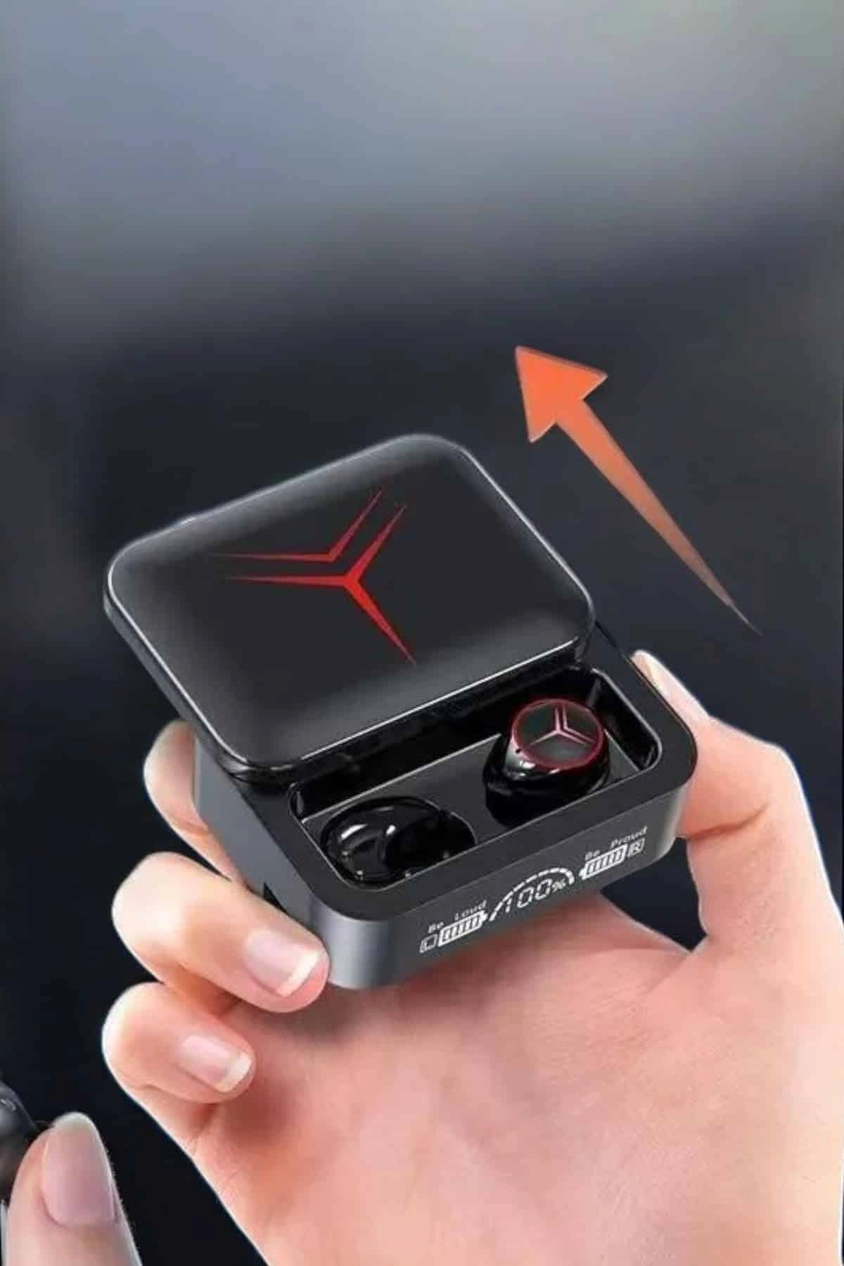 Bluetooth Kulaklık Powerbanklı Uzun Süreli Kullanım 1 Adet