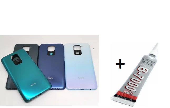 REDMİ NOTE 9 Uyumlu Arka Batarya Pil Kapağı MAVİ  (B7000