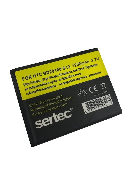 Uzun Süreli Güç Kaynağı HTC HD3 G13 Uyumlu Batarya