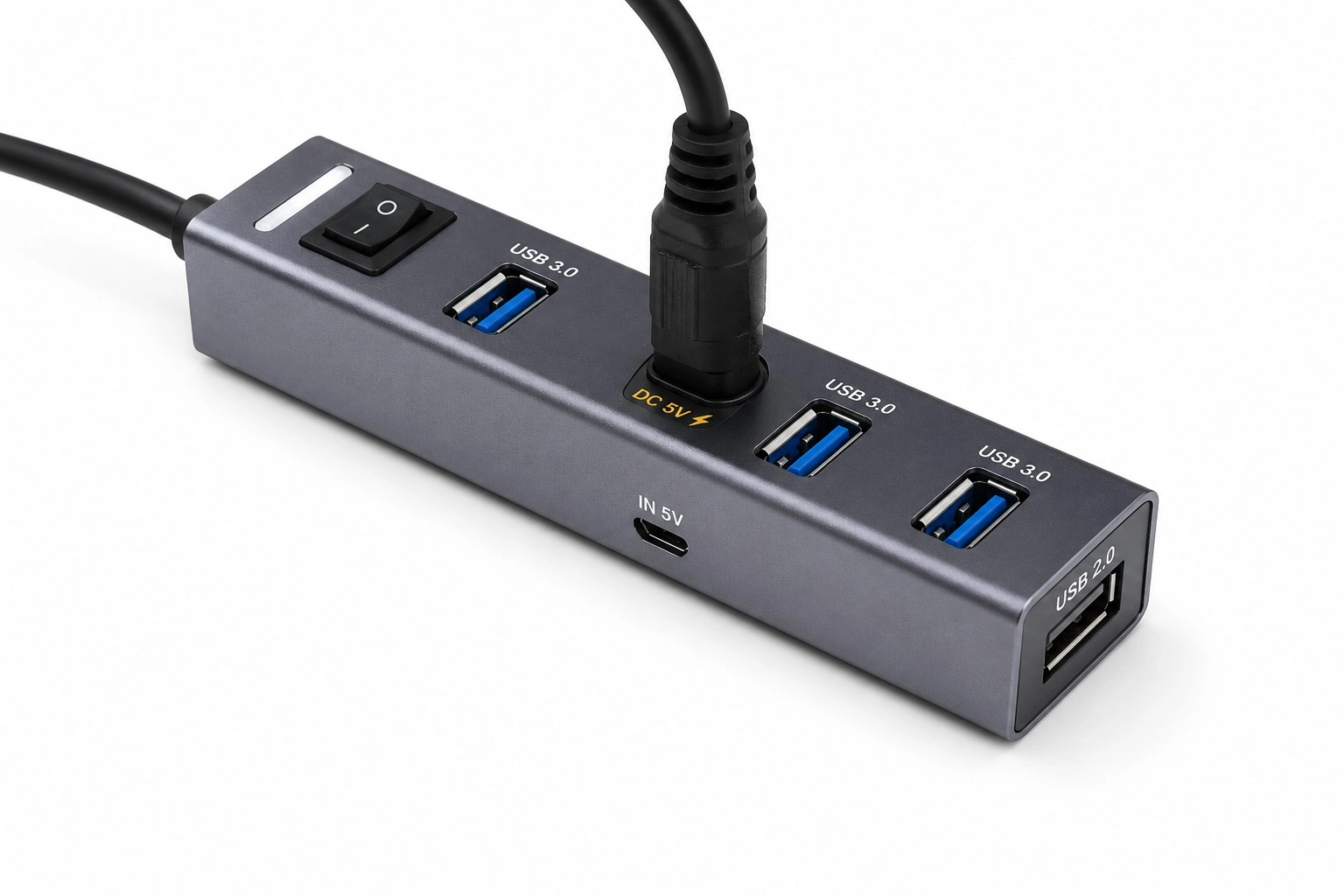 Genişletici Usb Hub 4 Port 5 Gbps Type-C Uyumlu