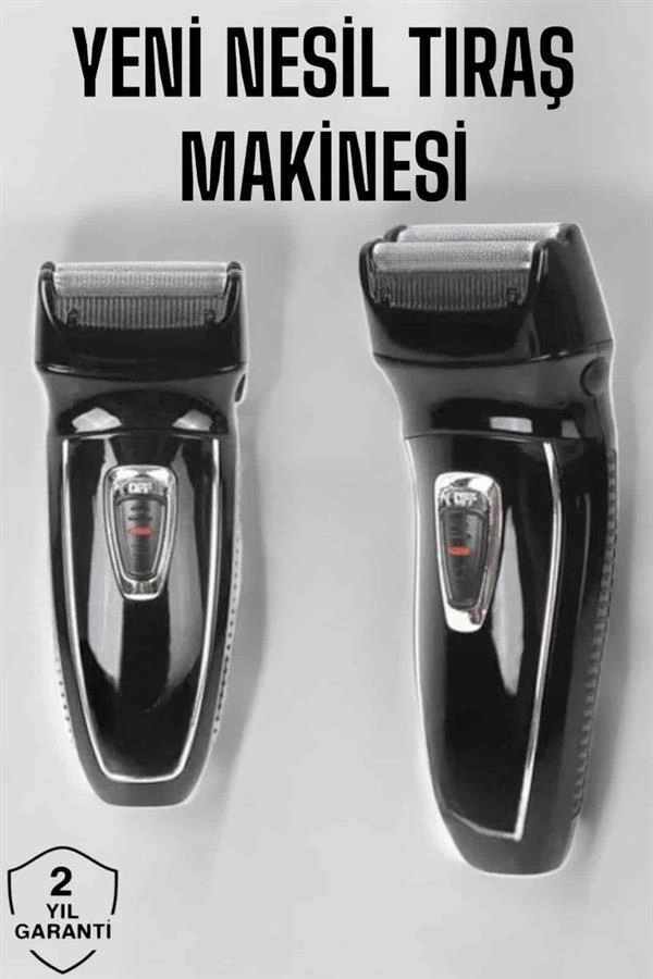 Kablosuz Paslanmaz Çelik Tıraş Makinesi 4-6 Saat Kesintisiz Kullanım