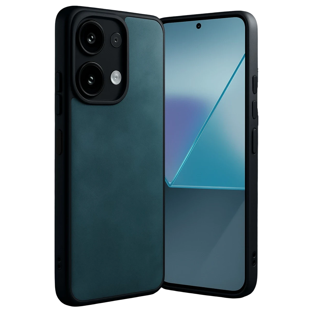 Xiaomi Redmi Note 13 Pro 5G Kılıf Aras Deri Kapak - Koyu Yeşil