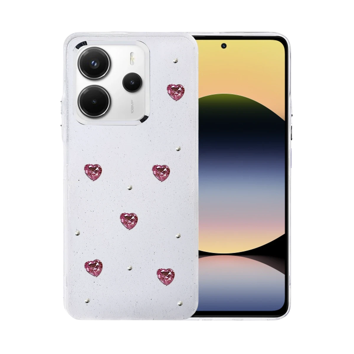 Xiaomi Redmi Note 14 4G Fiyonk Desenli Kapak - Desen 3