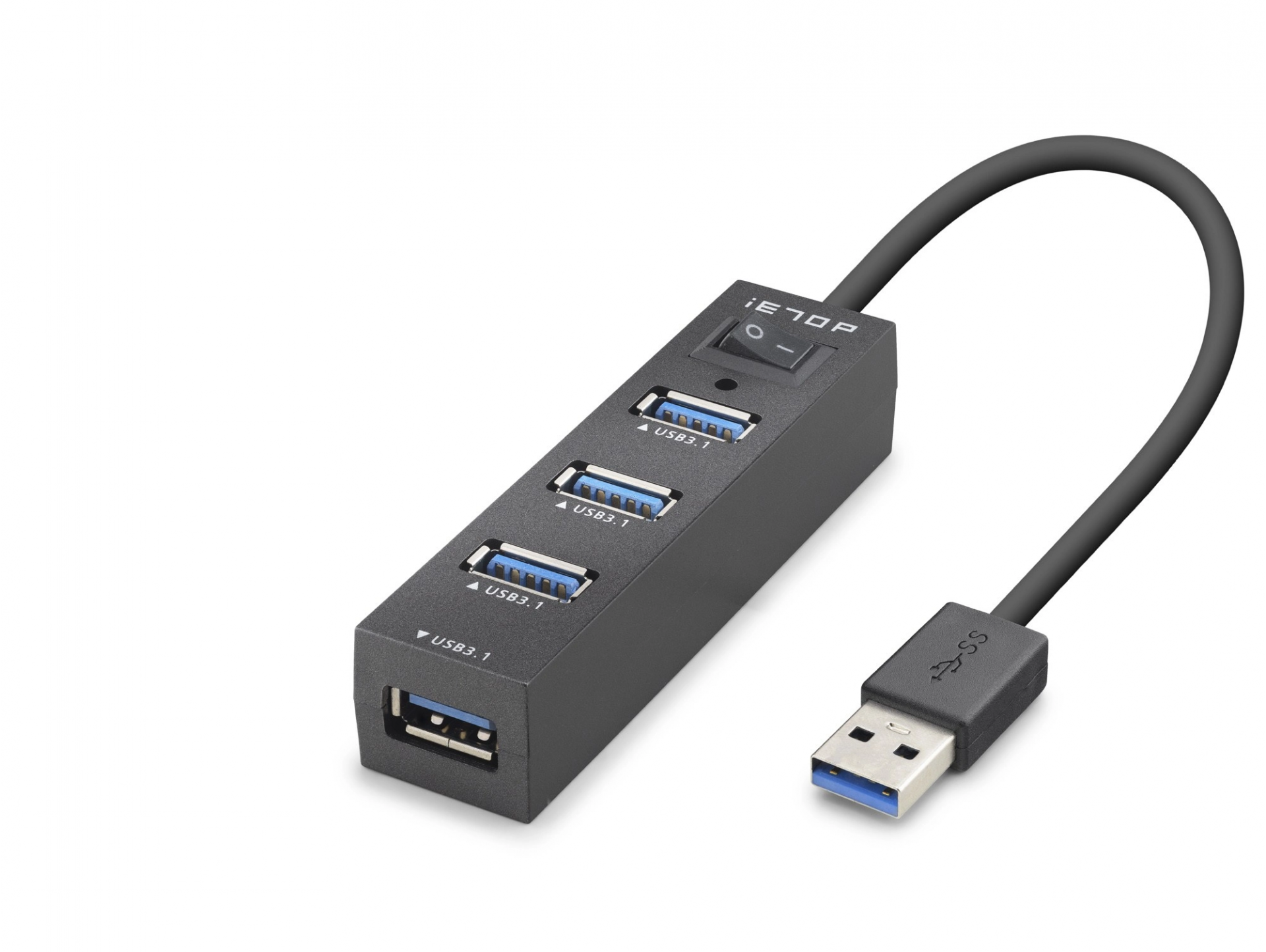 Genişletici 4 Portlu USB 3.0 Hub 5 Gbps Bilgisayar Aksesuarı