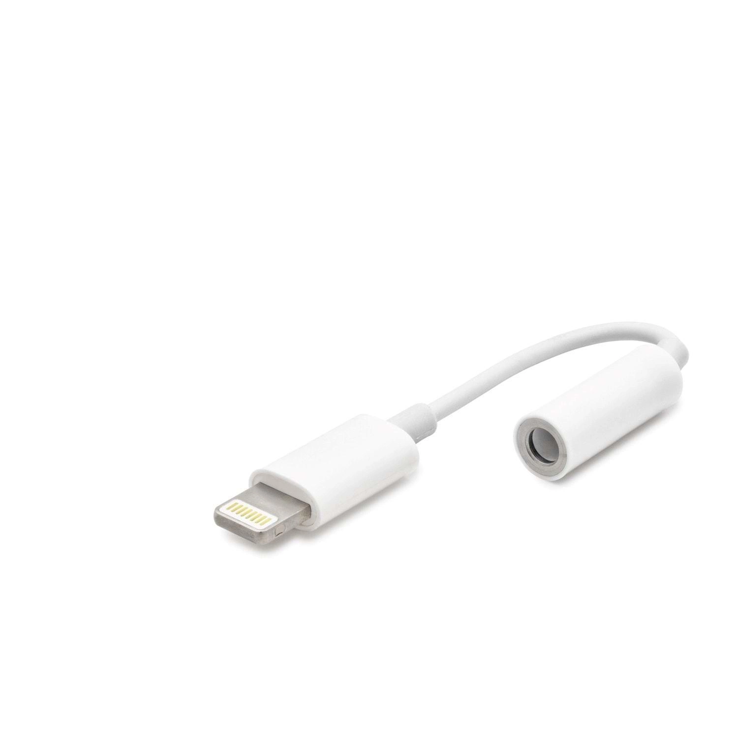 Bluetooth Ses Adaptörü 3.5mm Kulaklık Girişi için Beyaz