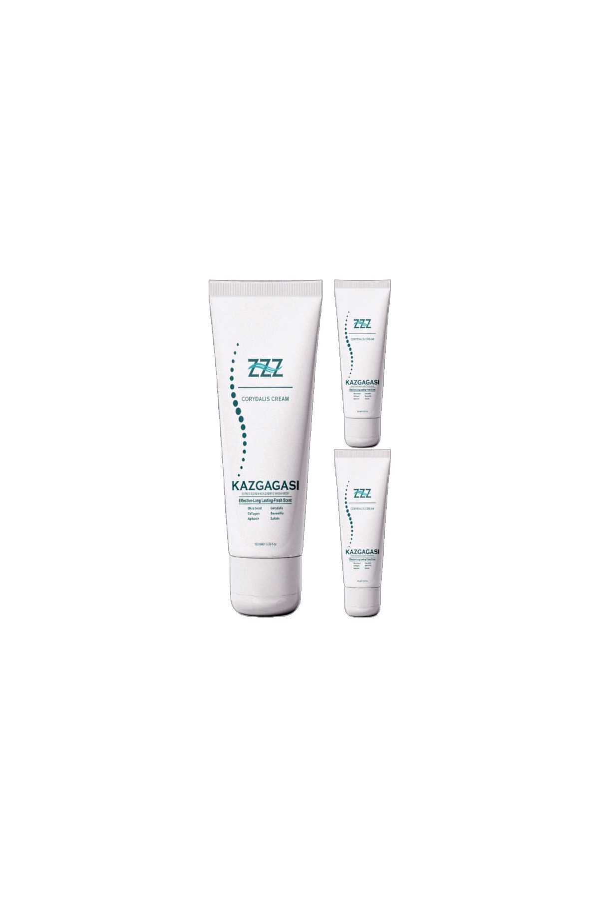 Kaz Gagası Özel Karışımlı Krem 3x100 ml Rahatlatıcı Bakım Kremi