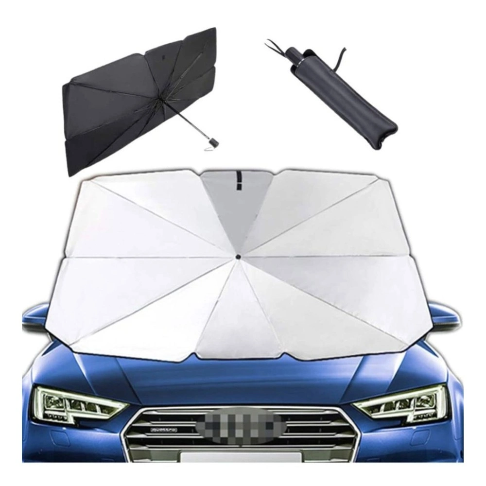 Pratik Şemsiye Güneşlik 145x79 cm Sedan SUV Uyumlu