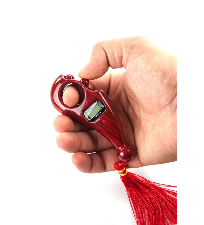 Ergonomik Dijital Tespih Boncuklu Zikirmatik 10 cm