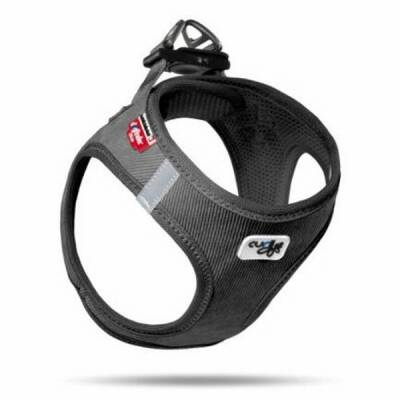 Cord Vest Köpek Göğüs Tasması Black 2XS