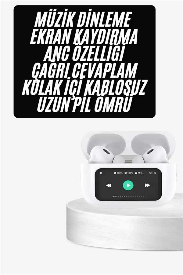 Yeni Nesil Bluetooth Kulaklık Dokunmatik Ekran 1 Adet
