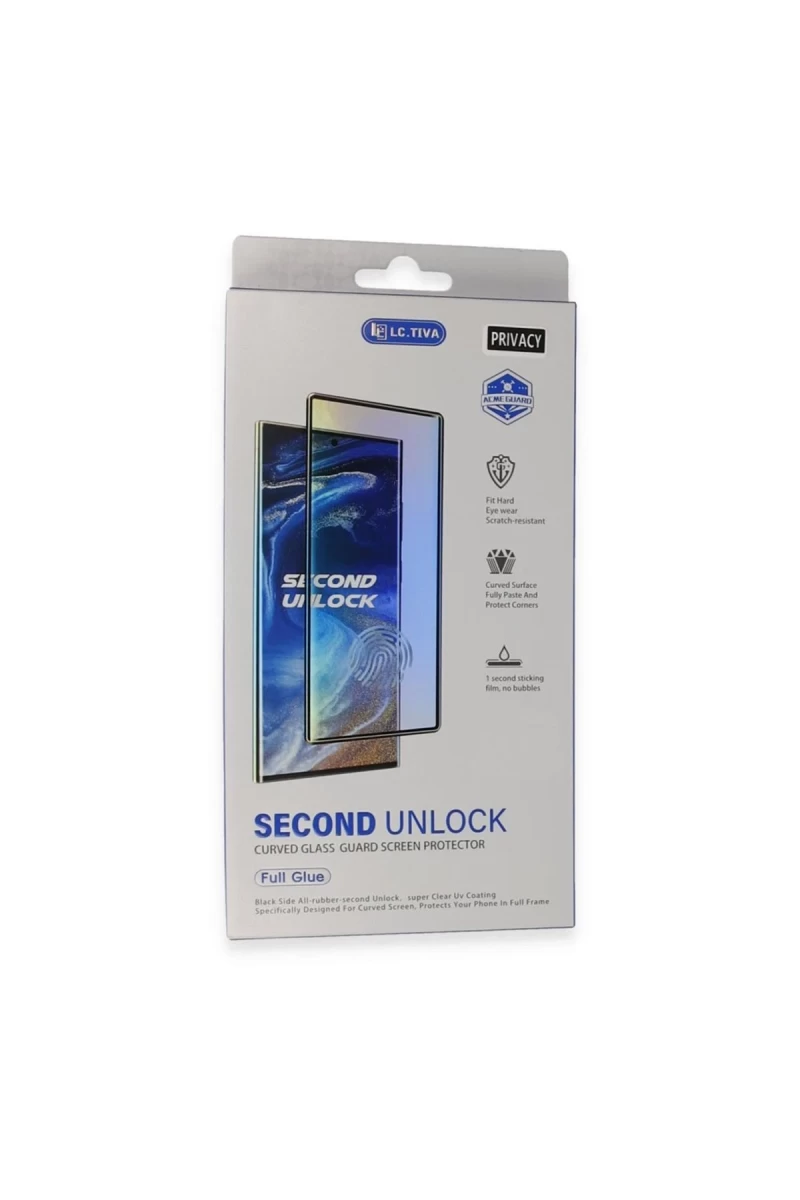 Samsung Galaxy S24 Ultra Uyumlu Durable Full Glue Curved Hayalet Cam